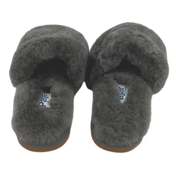 Pajar | Women's Becca Luxe Comfort Slipper | Grey | Size 38 - Picture 4 of 5